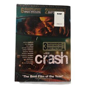 New and Sealed (Read) Crash 2-Disc Director’s Cut Edition DVD Set 2004